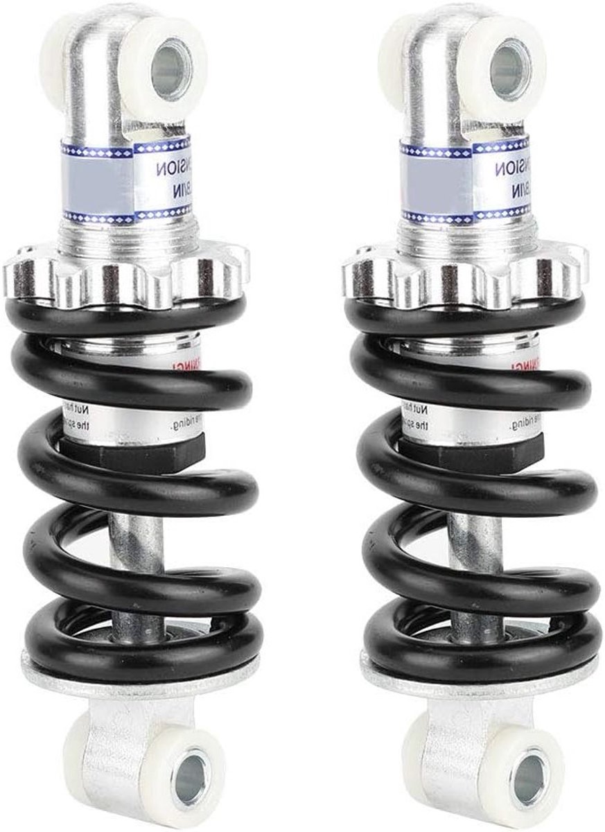 2 Stuks 125mm 750LBS Achtervering Demper Geschikt voor ATV, Go Kart en Scooter 49CC