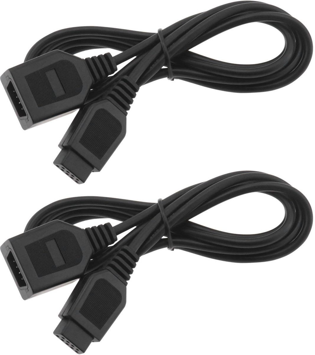 aladdien - 9 Pin Games Console Verlengkabel - 1.8M Extension - Verhoog je spelervaring - Compatibel met Sega 2e generatie - Gameplay zonder beperkin..