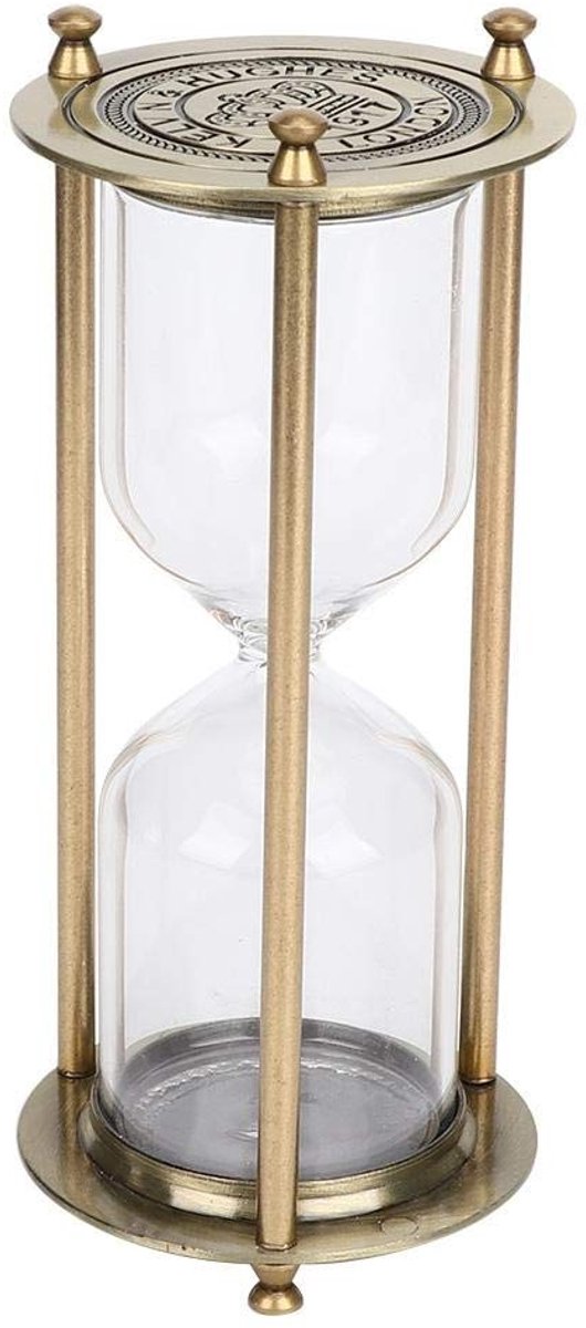 NTH products - Zandloper - Decoratieve Zand Timer - Focus en Productiviteit Verhogen - Zilver - Tijdmanagement Accessoire - Perfect voor Thuis en Kantoo...