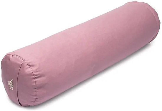 Meditatiekussen bolster lila biokatoen (OCS) - 60 cm x 16 cm van Merkloos — afbeelding 3