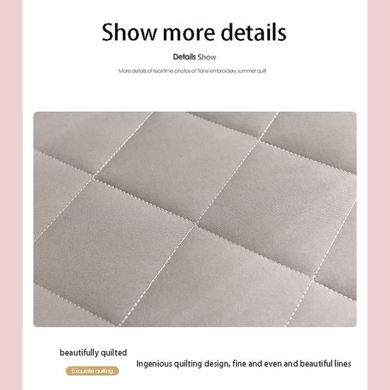 Futonmatras - Opvouwbaar Matras - Ruimtebesparend Slapen - Driedimensionaal Gewatteerd - 120 x 200 cm - Grijs — afbeelding 5