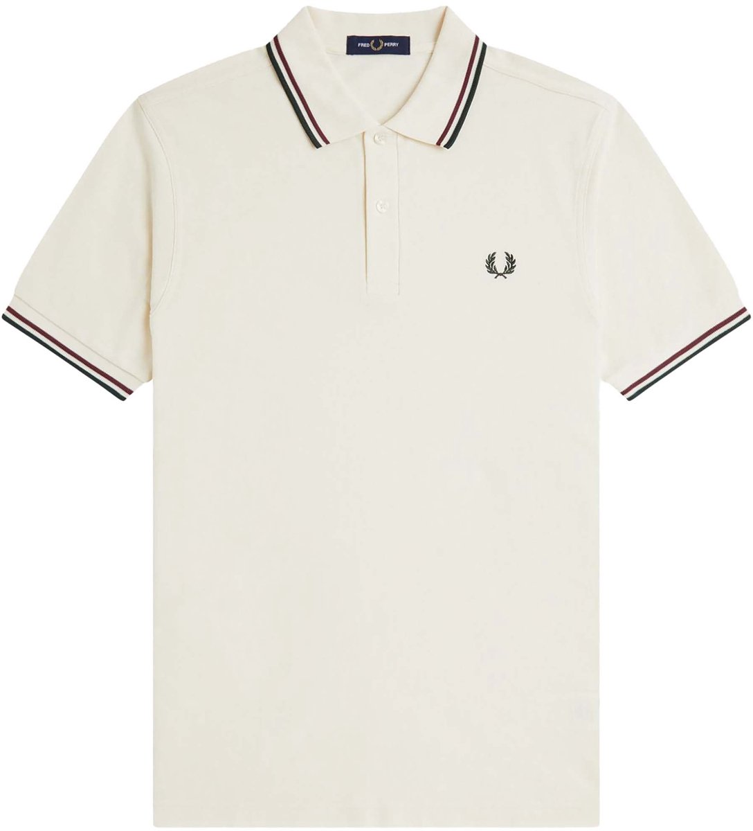 Polo Fredperry Fp Twin Tipped Fred Perry Shirt Fashion Wear Volwassen Geel