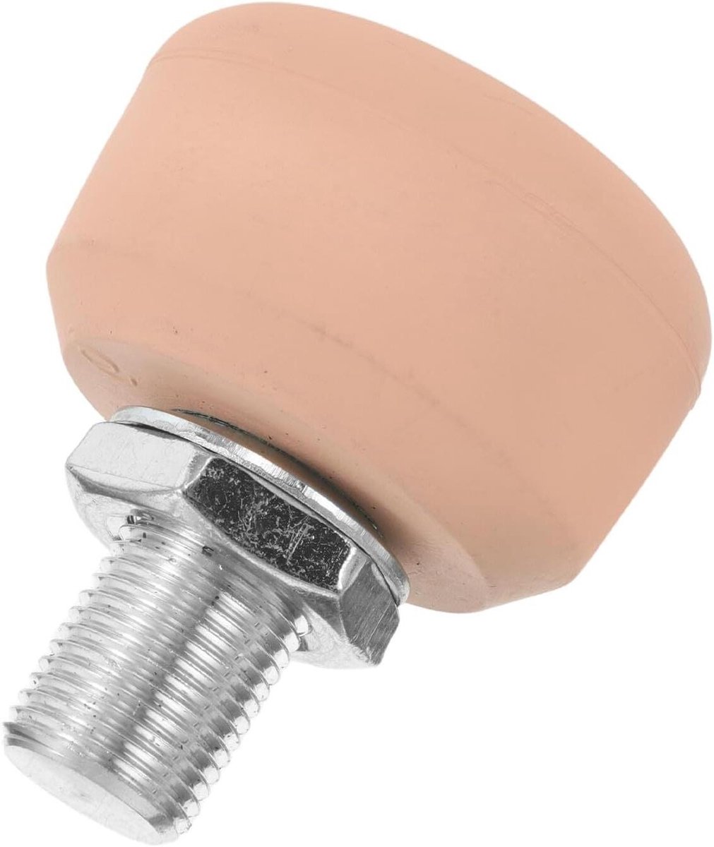 Schaats Remblok - Teenstopper - Rolschaatsen Verbeteren - Verstelbare Rubberen Stopper - 5.5 x 4.6 cm - Multicolor
