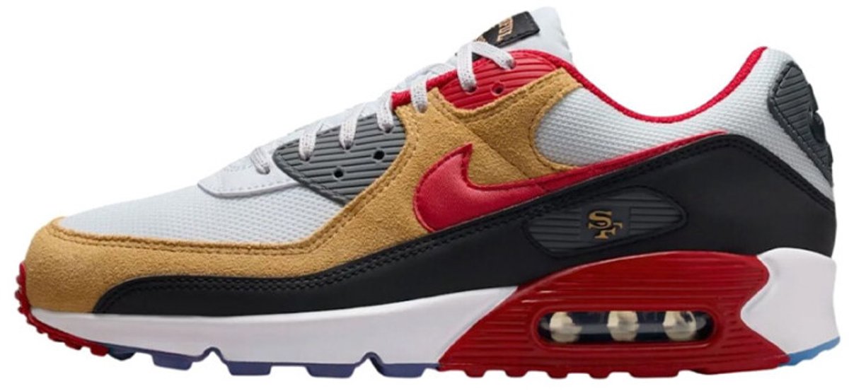 Nike Air Max 90 San Francisco 49ers Goud