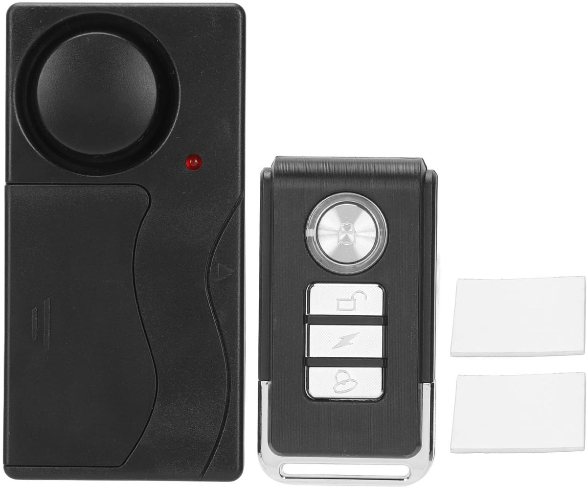 Dailygoods - Dailygoody - Draadloos Trillingsalarm - Anti Diefstal Alarm voor Fiets en Motorfiets - Veiligheidsalarm met Afstandsbediening - Compact en Lichtgewich