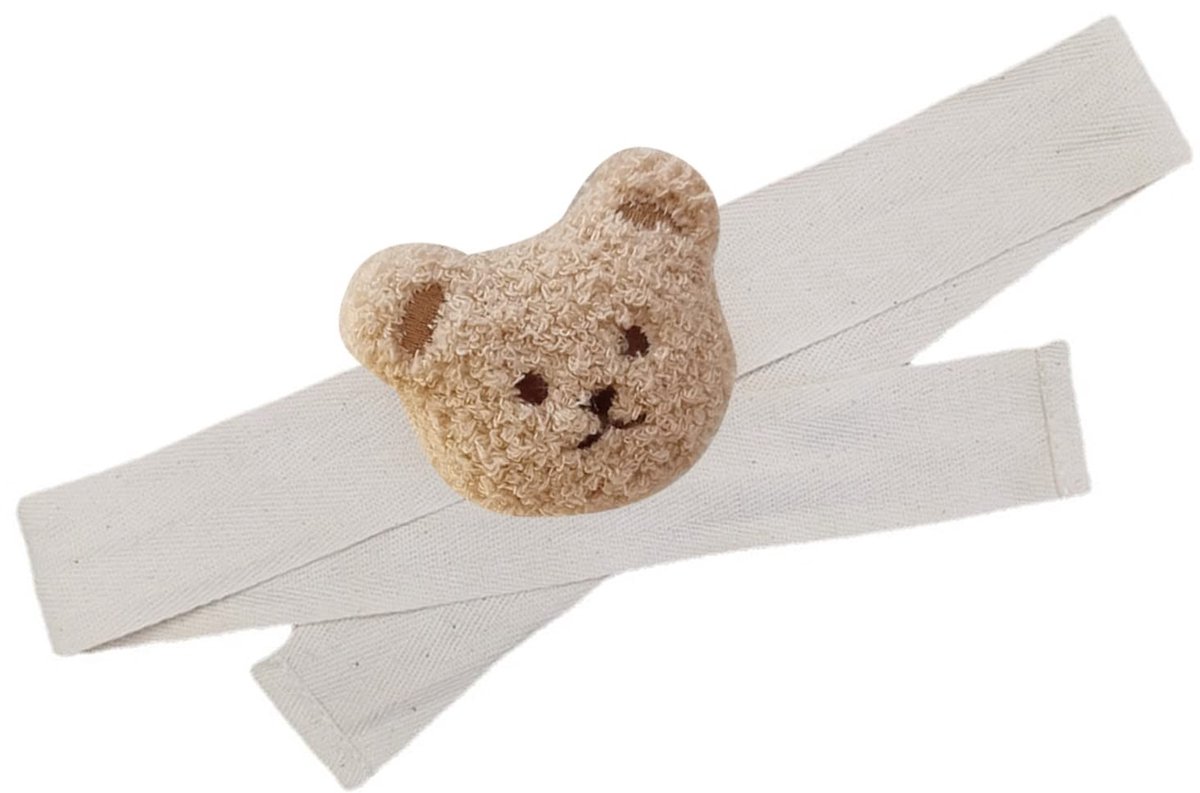 Dailygoods - Dailygoody - Gordijn Tie Rope - Decoratieve Gordijn Tiebacks - Melk Thee Kleur - Schattig en Praktisch voor Babykamer - Ideaal voor Fotomomenten