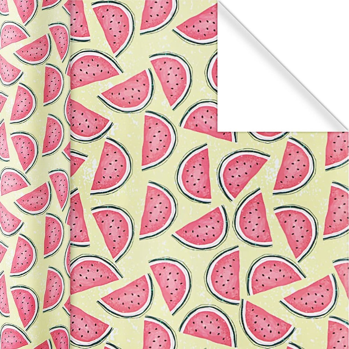 Dailygoods - Watermeloen Inpakpapier voor Kinderen met Tropisch Ontwerp