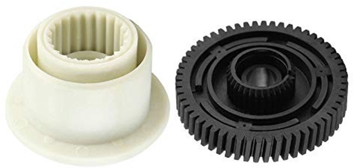 Dailygoody - Repair kit voor versnellingsbak - Geschikt voor X3 E83 X5 E53 X6 - Inclusief 1 witte en 1 zwarte gear - Hoogwaardige ABS - Betrouwbare tr..