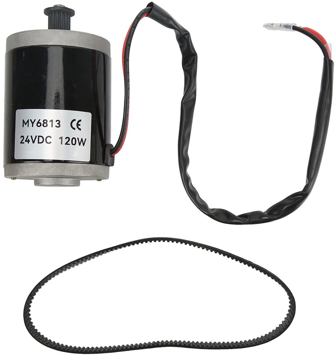Dailygoody - Geborstelde Motor - Elektrische Scooter Motor - Aluminium - 24V - 120W - Duurzaam en Krachtig - Geschikt voor Fietsen en Driewielers - In.