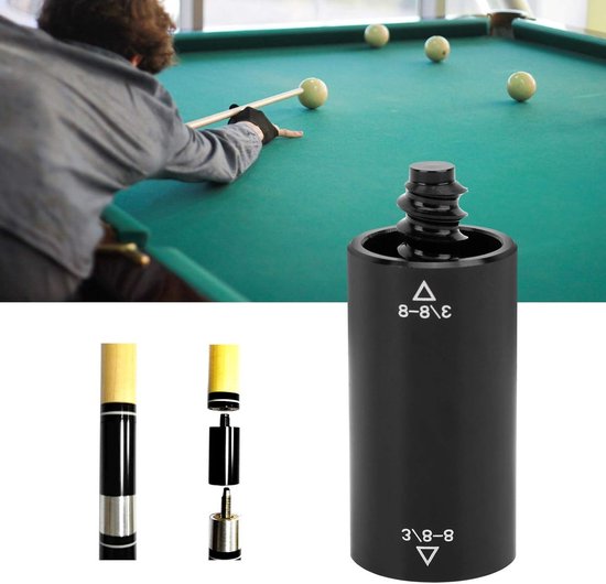 Praktische Pool Cue Extension Stick voor Billiards - Aluminium Accessoire voor Biljartliefhebbers, Verlenging voor Poolstokken en Billiardspellen — afbeelding 5
