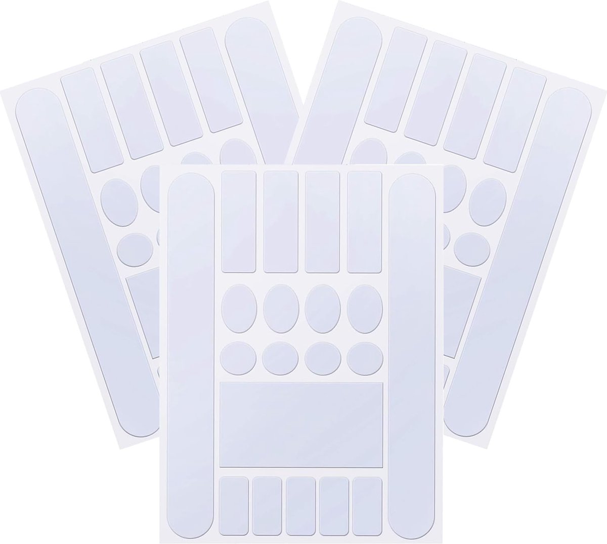 Dailygoods - Dailygoody - Fiets Frame Anti-Rub Sticker - Beschermfolie - 3 Stuks - Duurzaam - Bescherming voor Mountainbike - Hoge kwaliteit - Geschikt voor elke f...