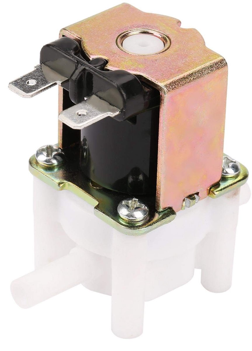 Dailygoods - Dailygoody - Elektrische Solenoïde Ventiel - Water Inlaatklep - Hoge Kwaliteit - 12V - Betrouwbaar - Geschikt voor diverse toepassingen - Compacte vorm