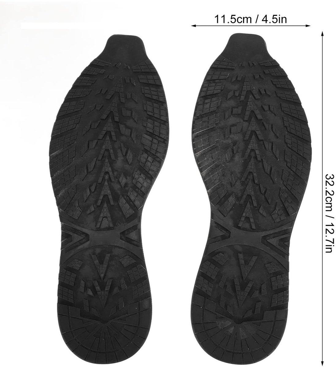 Dailygoods - Dailygoody - Schoenzoolreparatie - Rubber - Elasticiteit - DIY - Schoenbodemreparatie - Geschikt voor Werkschoenen - Maat 41-44