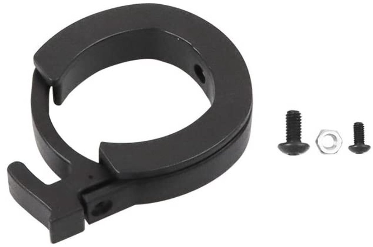 Dailygoods - Dailygoody - Elektrische Scooter Limit Ring - Vouwen Guard Ring - Zwart - Geschikt voor Segway Ninebot Max - Perfecte bescherming voor jouw scooter - ...