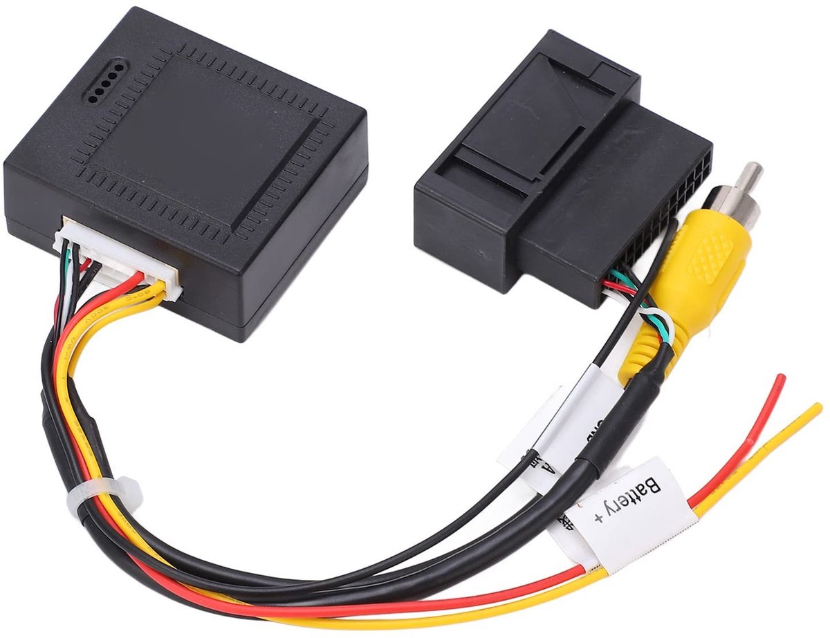 Dailygoods - Dailygoody - RGB naar AV-converter - Adapter voor backup camera - Compact formaat - 12V 5W - Eenvoudige installatie - Geschikt voor diverse camera's