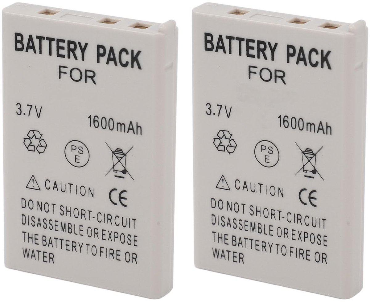 Dailygoody - EN EL5-batterij - Vervangende camerabatterij - 1600mAh - Li-ion - Geschikt voor Coolpix - Digitale SLR-camera's