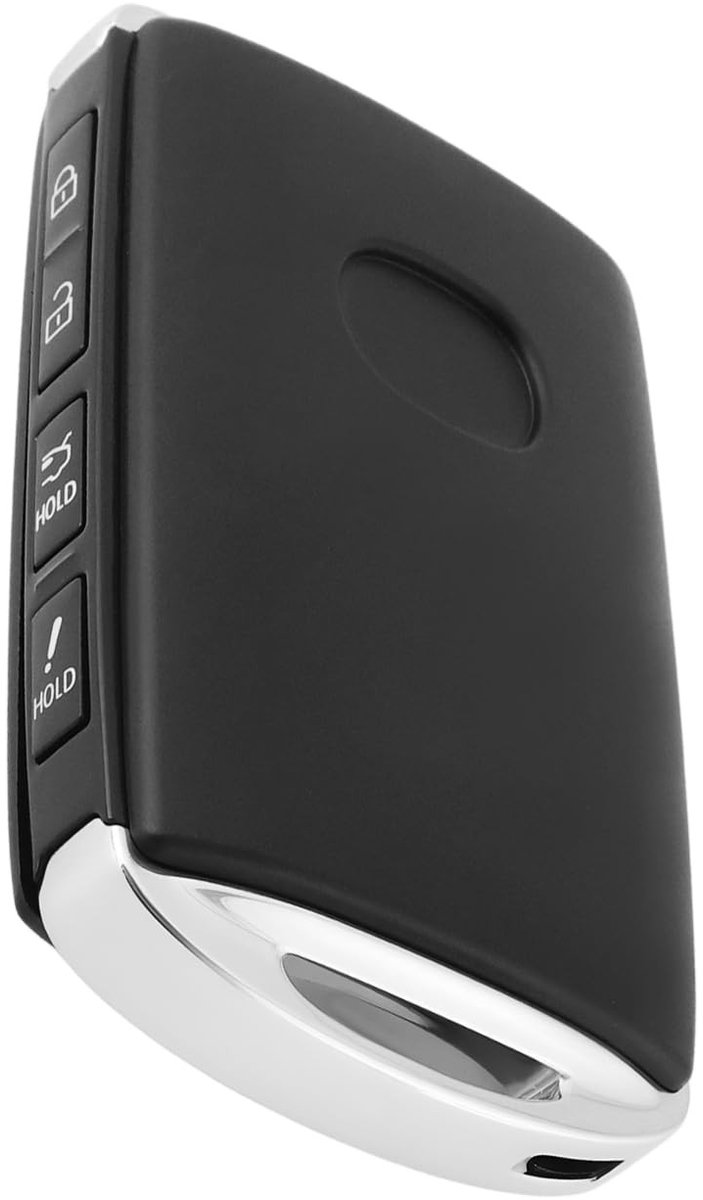 Dailygoods - 4 Knoppen Afstandsbediening Sleutelbehuizing voor Auto