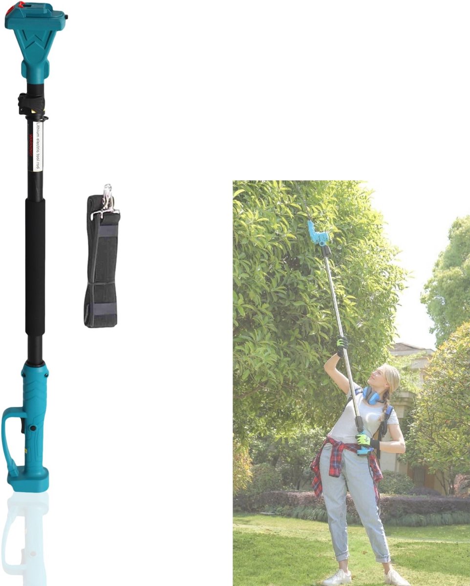 Dailygoods - Hoge Takkenschaar met Verlengstang en Elektrische Kettingzaag