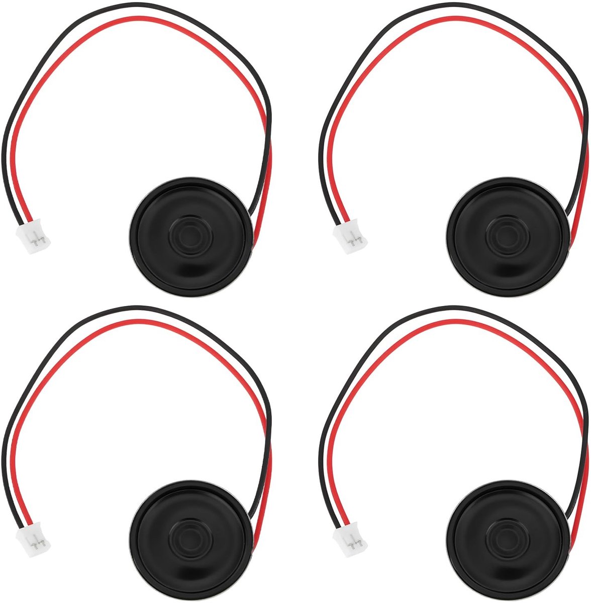 Dailygoods - Dailygoody - Interne Speakers - Kwaliteitsgeluid voor Sega Game Gear - 28mm 8Ω 1W - Geschikt voor Gaming - Ideaal voor Geluidsweergave - Set van 4