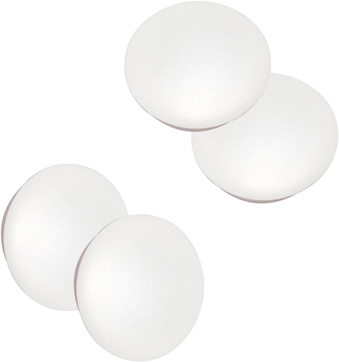15 Stuks Plastic Caps voor Schroefgaten, Ronde Gaten, Meubelgatafdekkers, Witte Beschermkap voor Boorgaten, 25mm, Ideaal voor Meubelrenovatie en Verbetering
