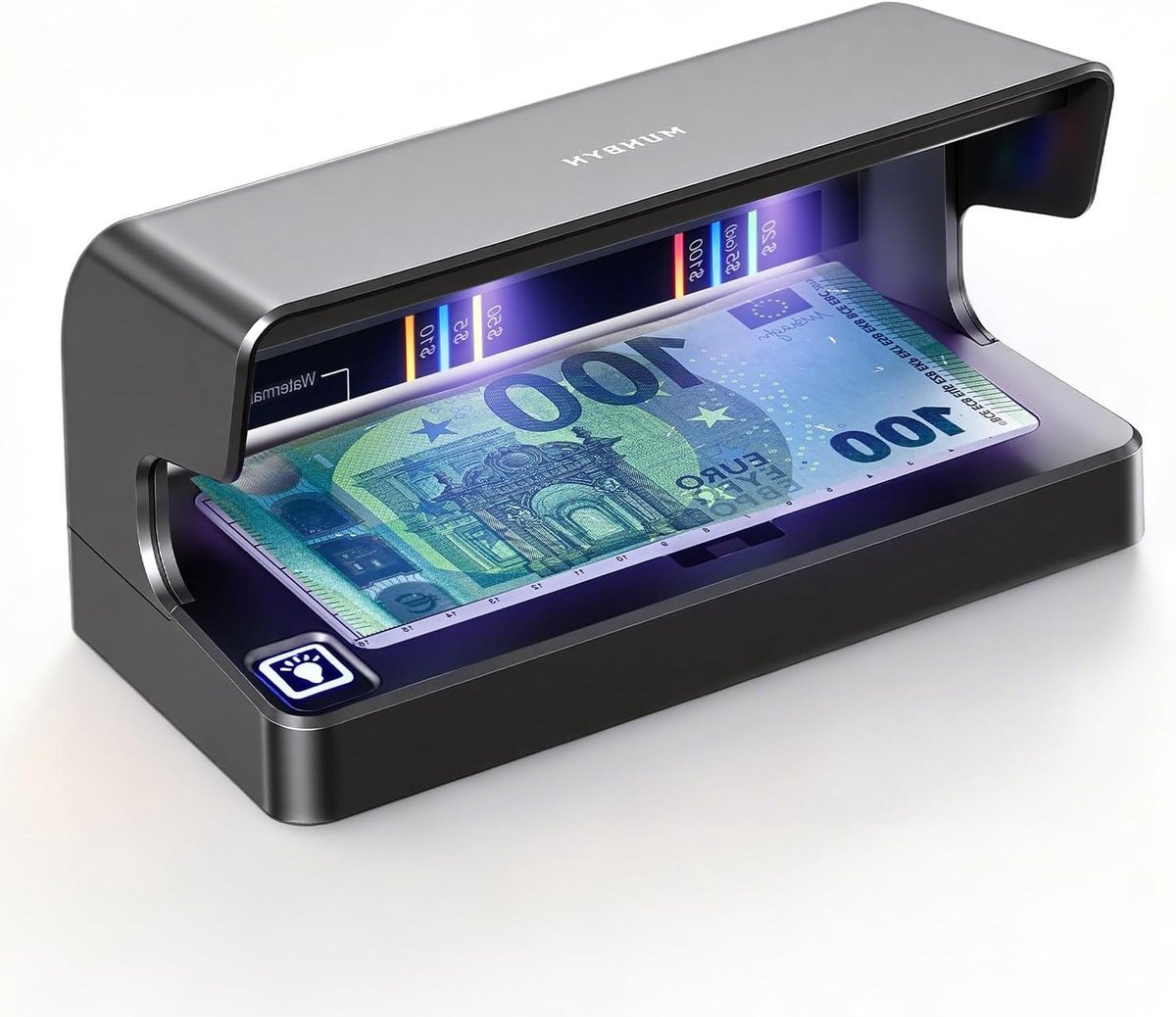Professionele Geldtelmachine voor USD, EUR en GBP - Efficiënte Bankbiljetten Tellen met Batterij en Compact Ontwerp
