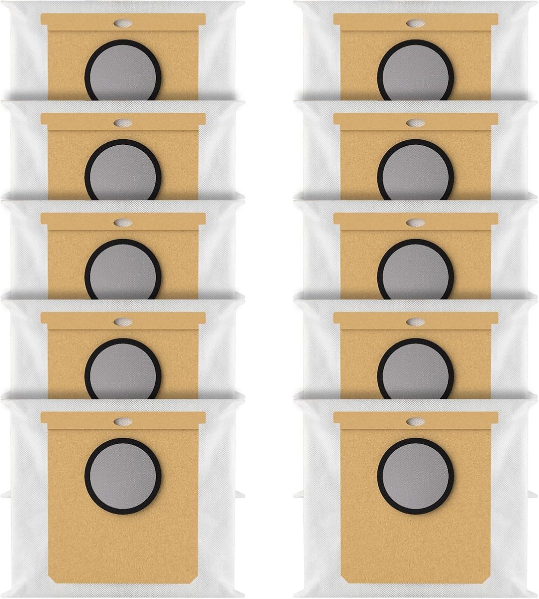 10 stuks stofzakken - Voor Eufy L50 SES en Eufy L60 SES - Voor Eufy stofzuiger filterzakken - Vervangingsonderdelen