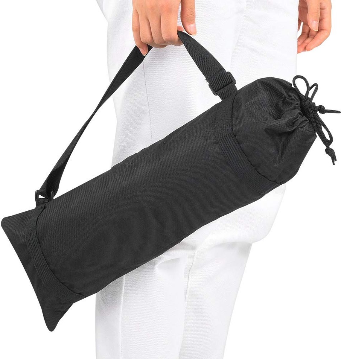 Dailygoods - Dailygoody - Draagbare Opvouwbare Statieftas - Lichtgewicht en Duurzaam - Zwart - Beschermt Camerastatieven - Geschikt voor Monopods - 55CM