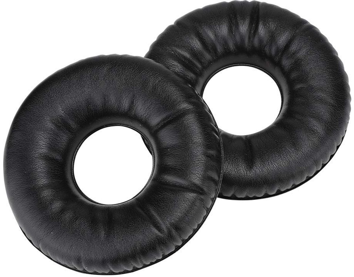 Dailygoods - Dailygoody - Vervangende Oorkussens - Oortelefoonkussen - Zwart Katoen - Memory Foam - Geschikt voor K121 K121S K141 MK II K142 - Hoofdtelefoon