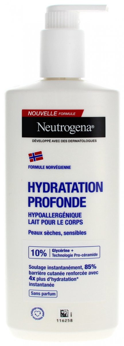 Neutrogena Deep Moisture Hypoallergenic Body Lotion 400 ml