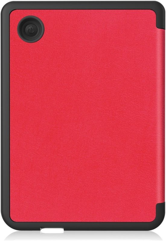 E-Reader Hoes Geschikt voor Kobo Clara Colour / Clara BW - Book Case met Sleep/Wake Functie - Kunstlederen Beschermhoes - Rood van iMoshion — afbeelding 5