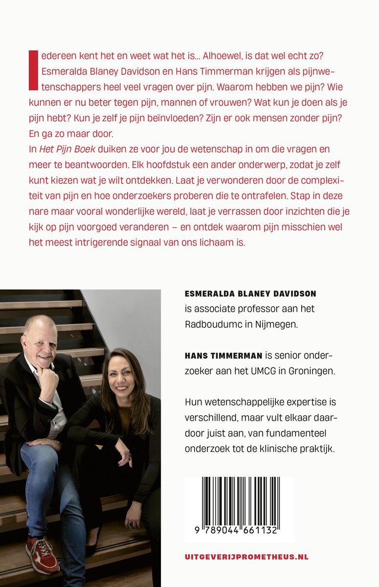 Het pijn boek - back cover