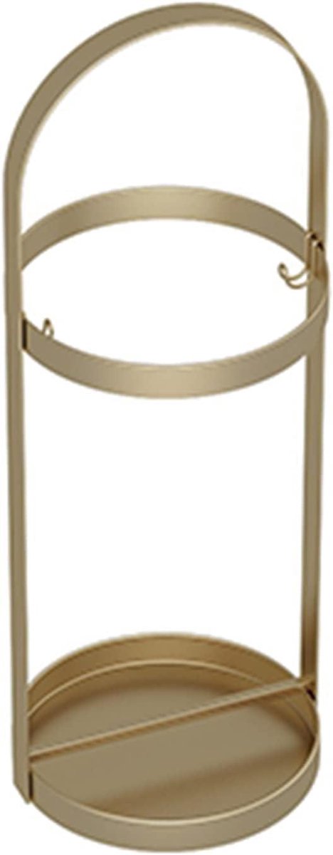 Metalen Paraplustandaard - Parapluhouder Entree - Entree Organiseren - Roestvrij Gietijzer - 70 x 25 cm - Zwart