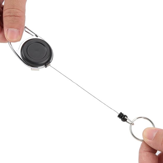 SnelShoppen - Vliegvissen Roller Retractable Staal Draad Visgereedschap Visspelclip Vliegvissen Hengelsport Accessoires van Snelshoppen — afbeelding 3