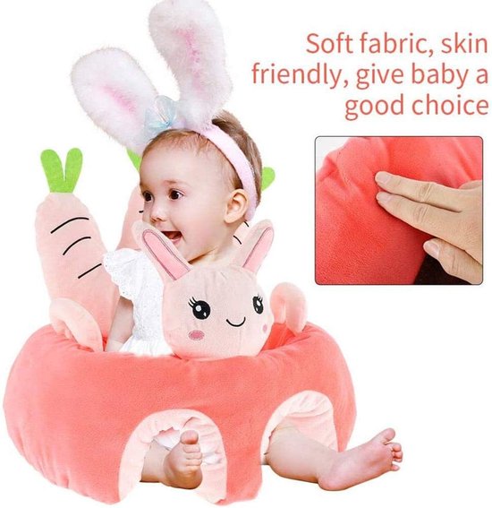 Babyzitstoel Dier - Leert Zitje Kinderstoel - Baby Leren Zitten - Schattig Dierenontwerp - 40 x 40 x 20 cm — afbeelding 5