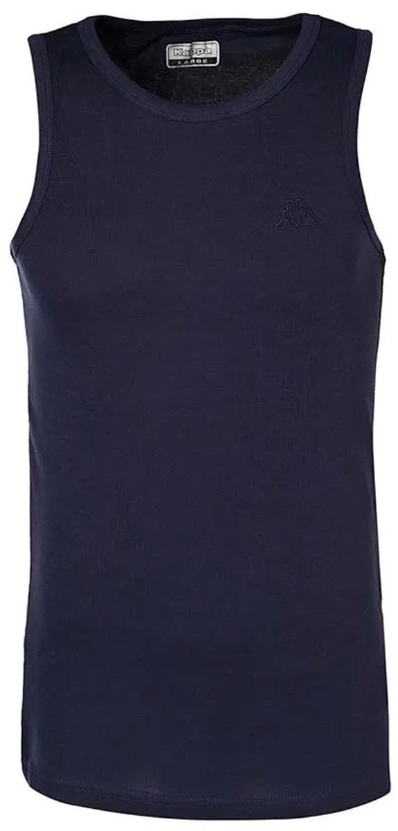 Kappa Carsenac Mouwloos T-shirt S Man Blauw