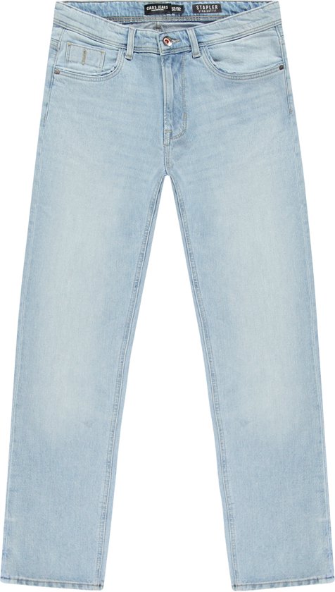 Cars Jeans Stapler jeans met rechte pasvorm in lichtblauw