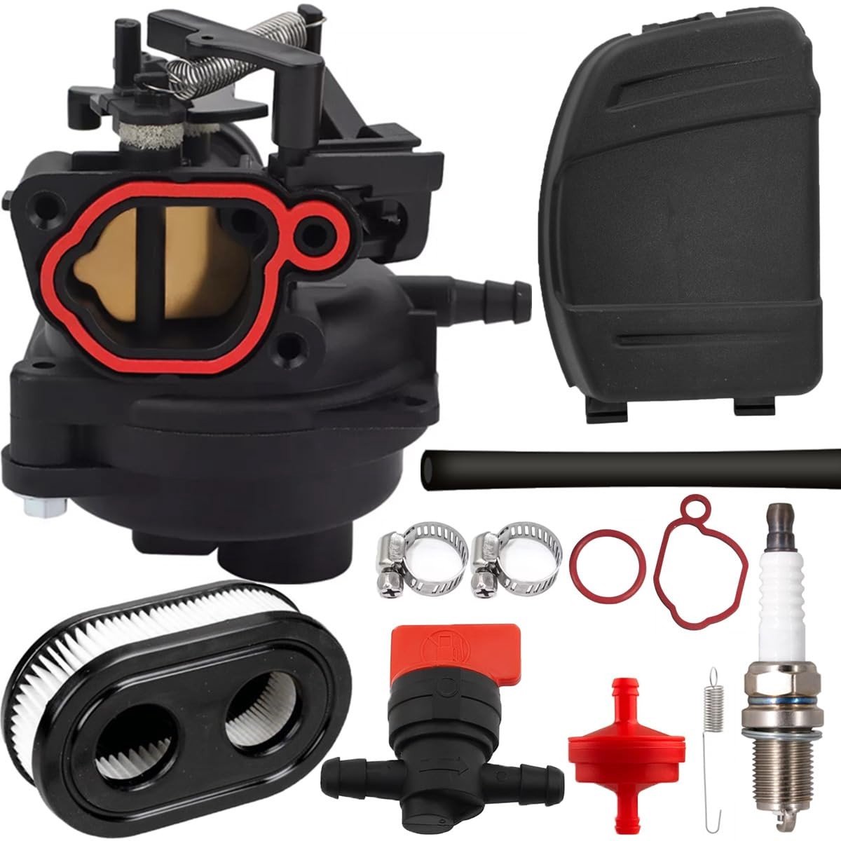 Dailygoods - Carburateur voor Grasmaaier - Vervangbaar Model - Kwaliteit - Geschikt voor Troy-Bilt - 163cc 140cc