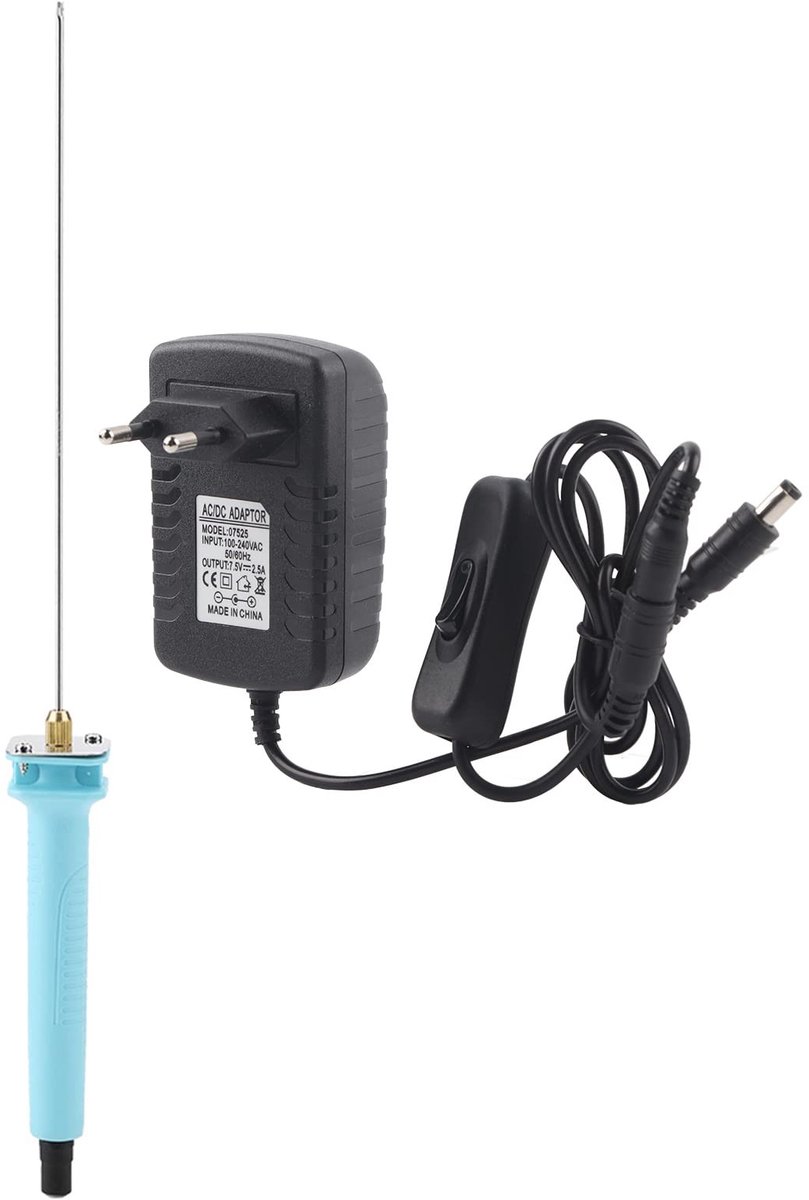 Dailygoods - Elektrische Schuimsnijpen - 20 cm Warmdraad - 110-250V - Nikkel-Chroomlegering - Precisie en Kracht