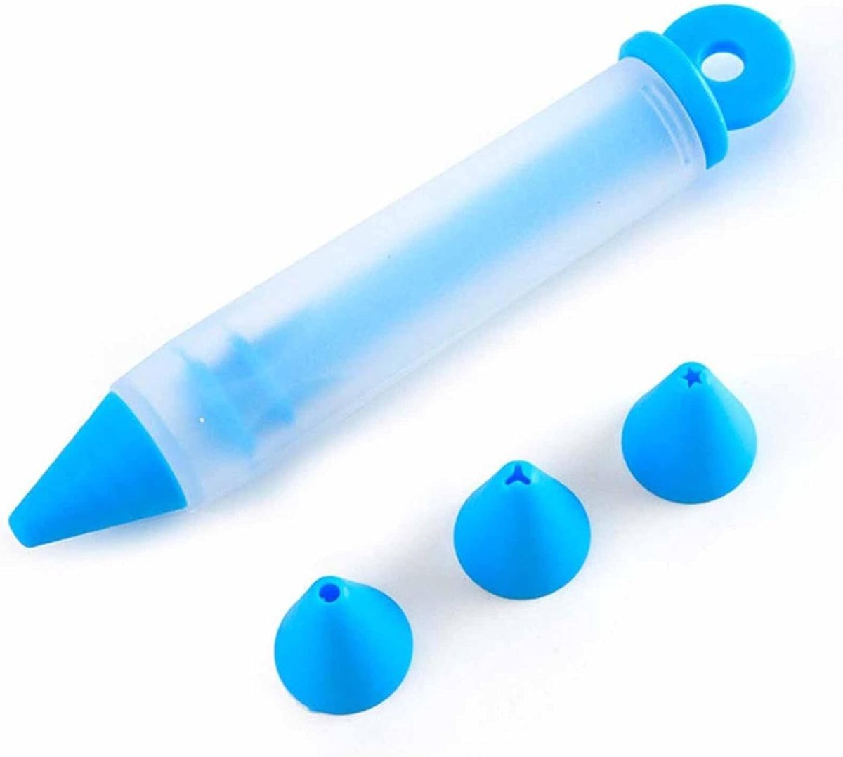 Creatieve Decoratiepen voor Taarten en Desserts - Ideaal voor Bakken, Glazuren en Versieren van Koekjes met Squeeze Cream Gun en Piping Nozzle