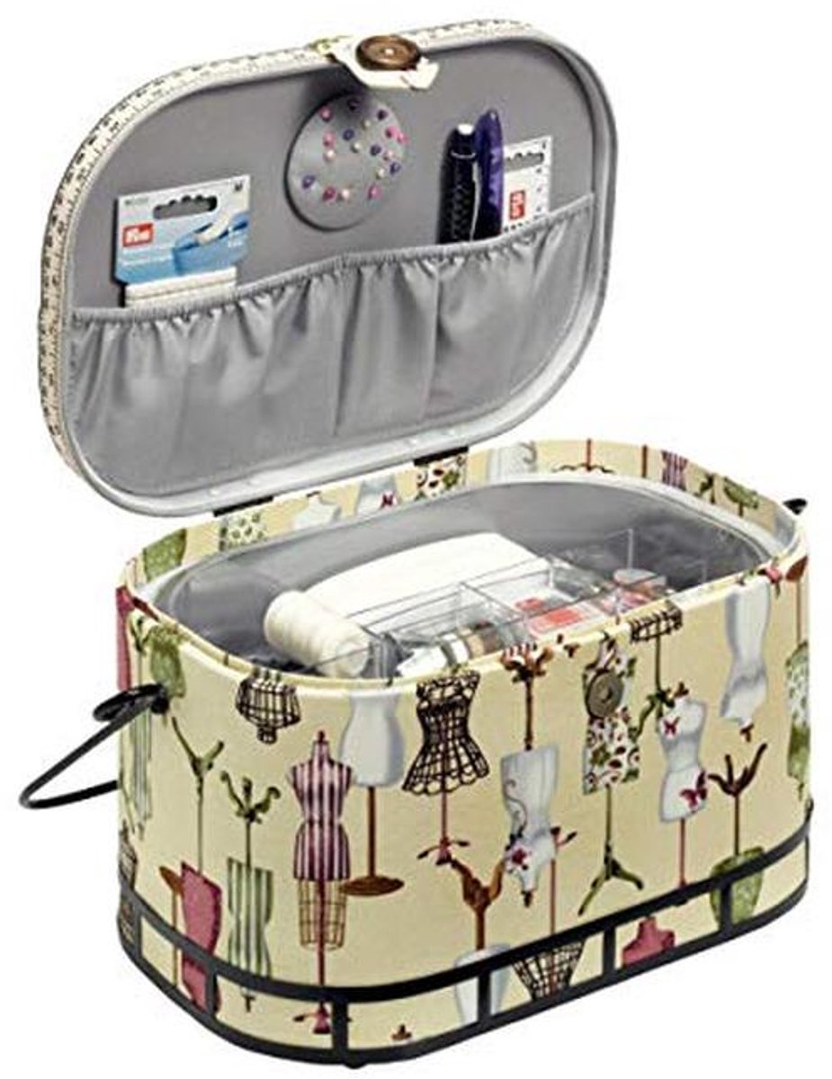 Naaimand - Naai-accessoires - Hobby Naaien - Geïntegreerd speldenkussen - 30 x 25.5 cm - Meerkleurig