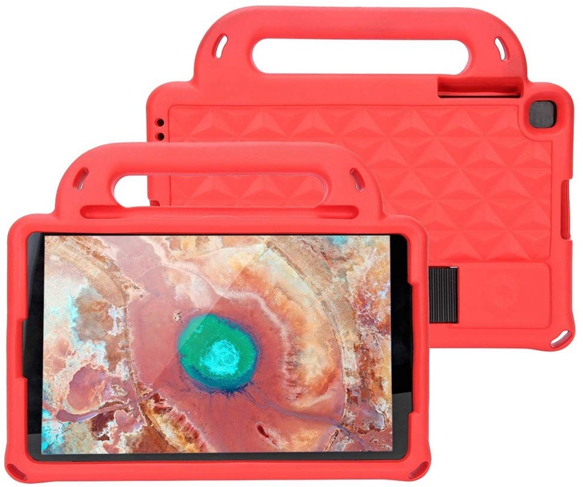 Dailygoods- Tabletcase Schokbestendig - Beschermhoes - Full Body - Schouderriem - Voor Tab 10,1 Inch 2019 - Hoogwaardige Kwaliteit - Tablethoes