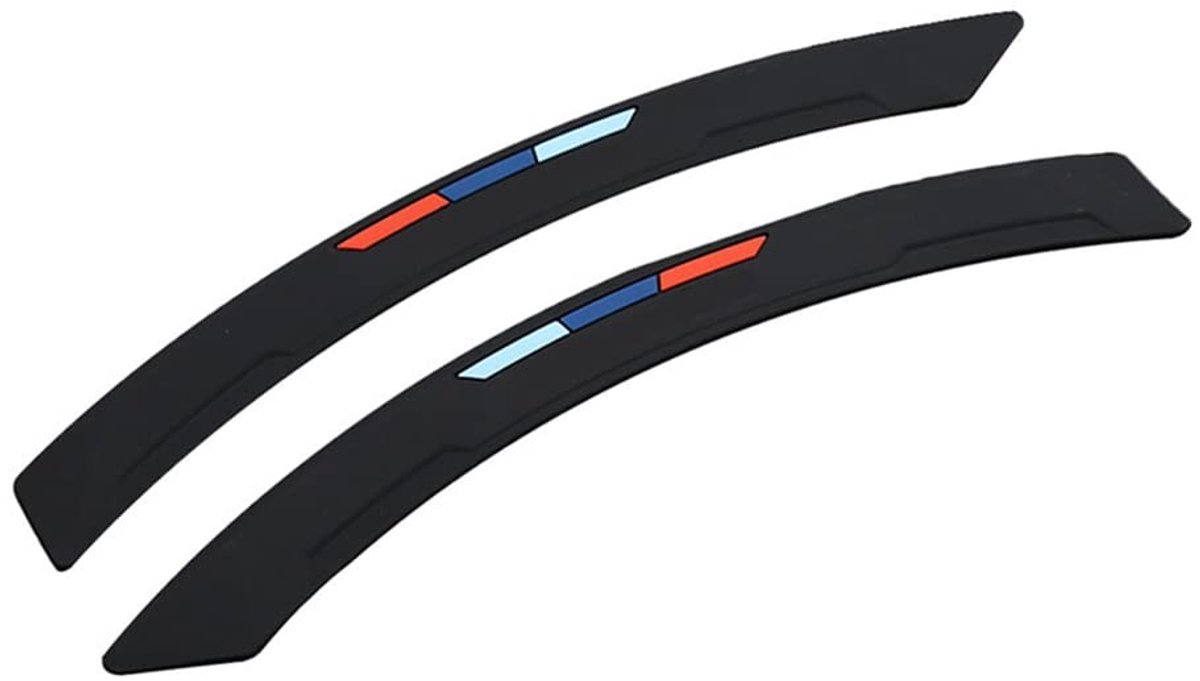 Dailygoods- Wielrandstrip Zwart - Auto Fender Trim - Rubber Beschermstrip - Decoratie - Geschikt voor Meeste Voertuigen - Afmetingen 40.0*3.6*0.6CM - Fender Flare