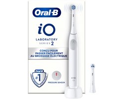 Oral-B iO Series 2 - Elektrische Tandenborstel - Wit - iO Technologie - Poetsdrukbeveiliging
