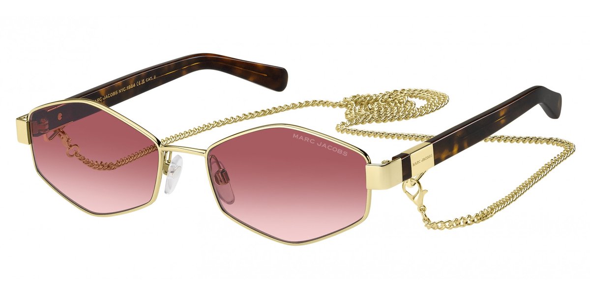 Marc Jacobs MARC 496/S Gold burgundy 55/17/140 WOMAN Zonnebrillen