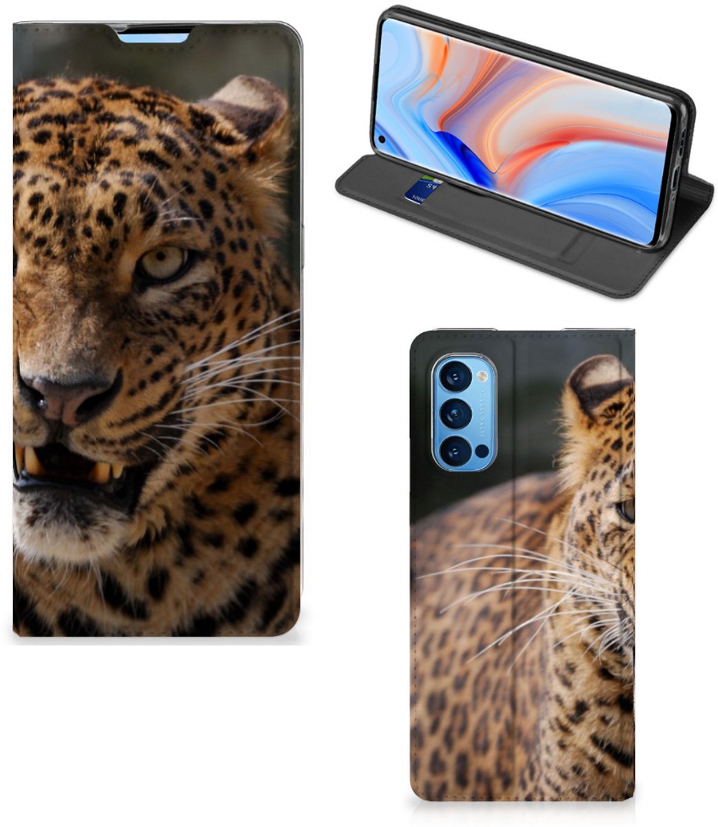 OPPO Reno4 Pro 5G Hoesje maken Luipaard