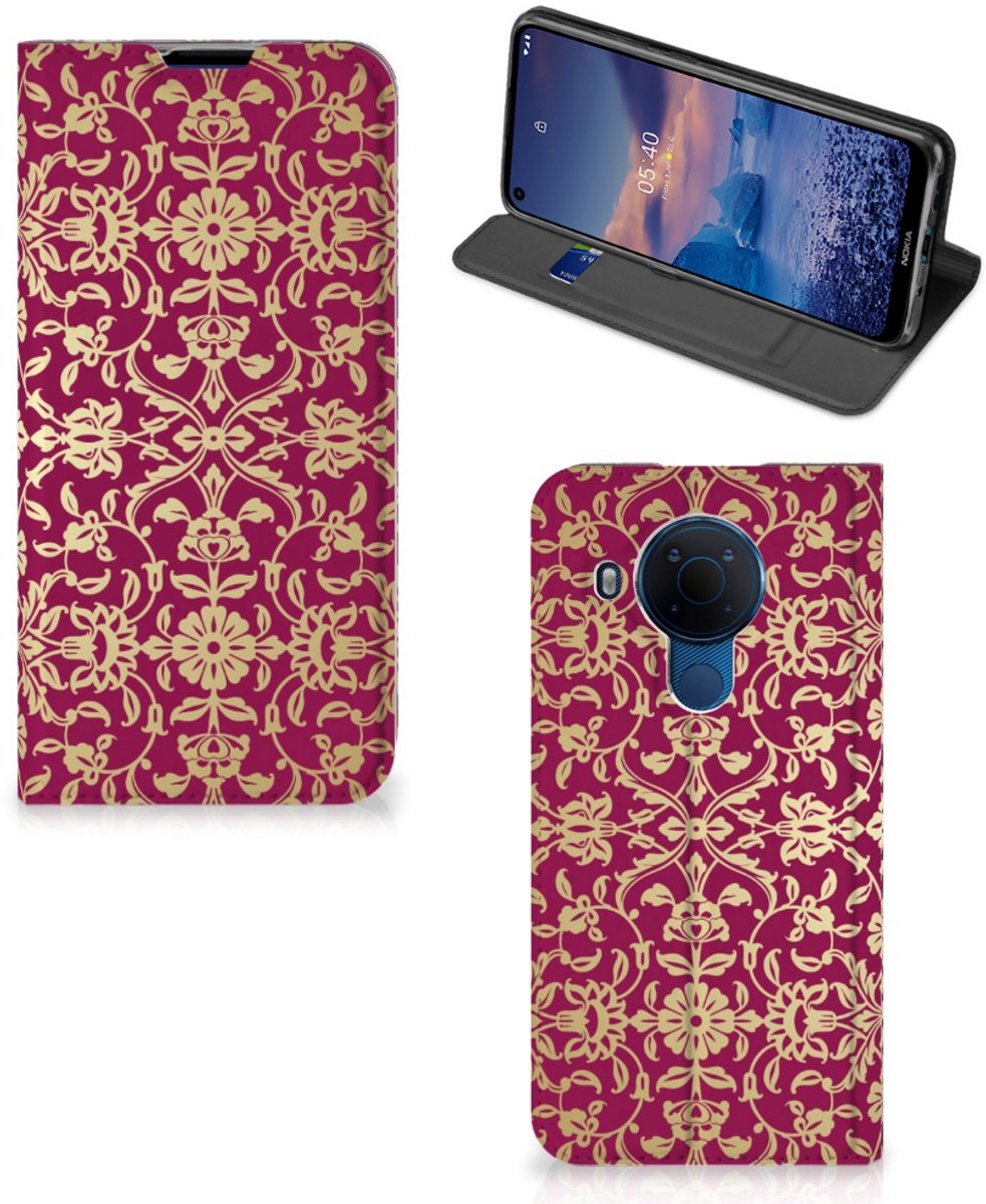 Telefoon Hoesje Nokia 5.4 Barok Pink