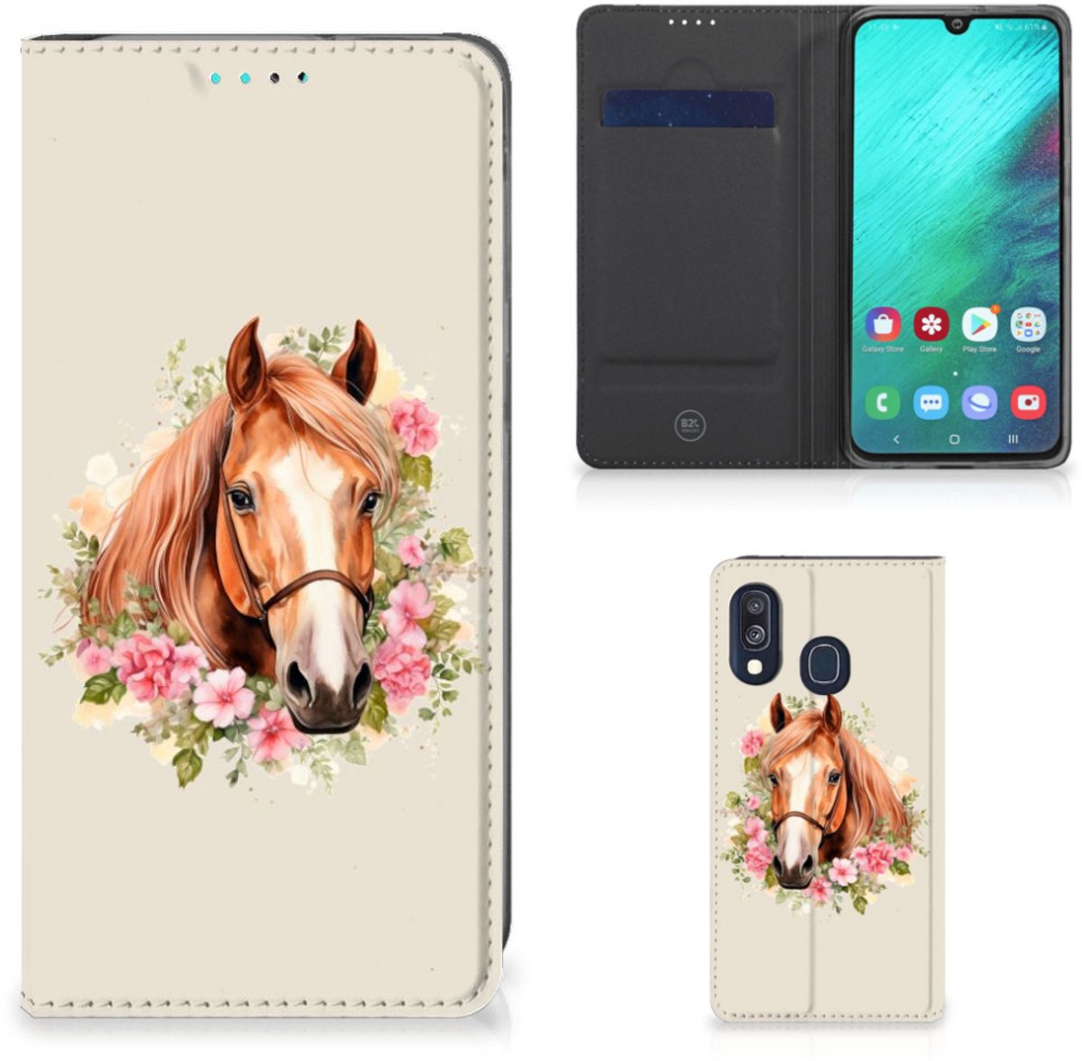 Hoesje maken voor Samsung Galaxy A40 Paard
