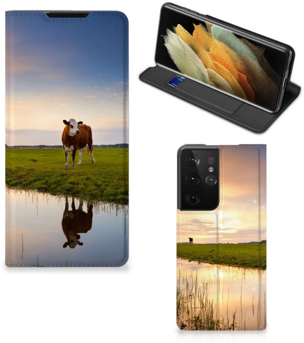 Samsung Galaxy S21 Ultra Hoesje maken Koe