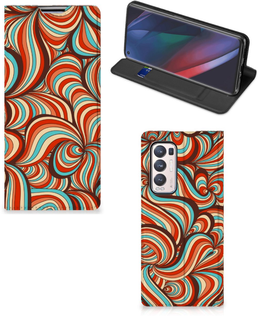 OPPO Find X3 Neo Bookcase Retro