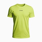 Raqa ® Padel Shirt - Bajada - Sportshirt - Tennis shirt - Heren - Sneldrogend Sportshirt - Ademend - Lichtgewicht - Normale Pasvorm - Fluor Geel